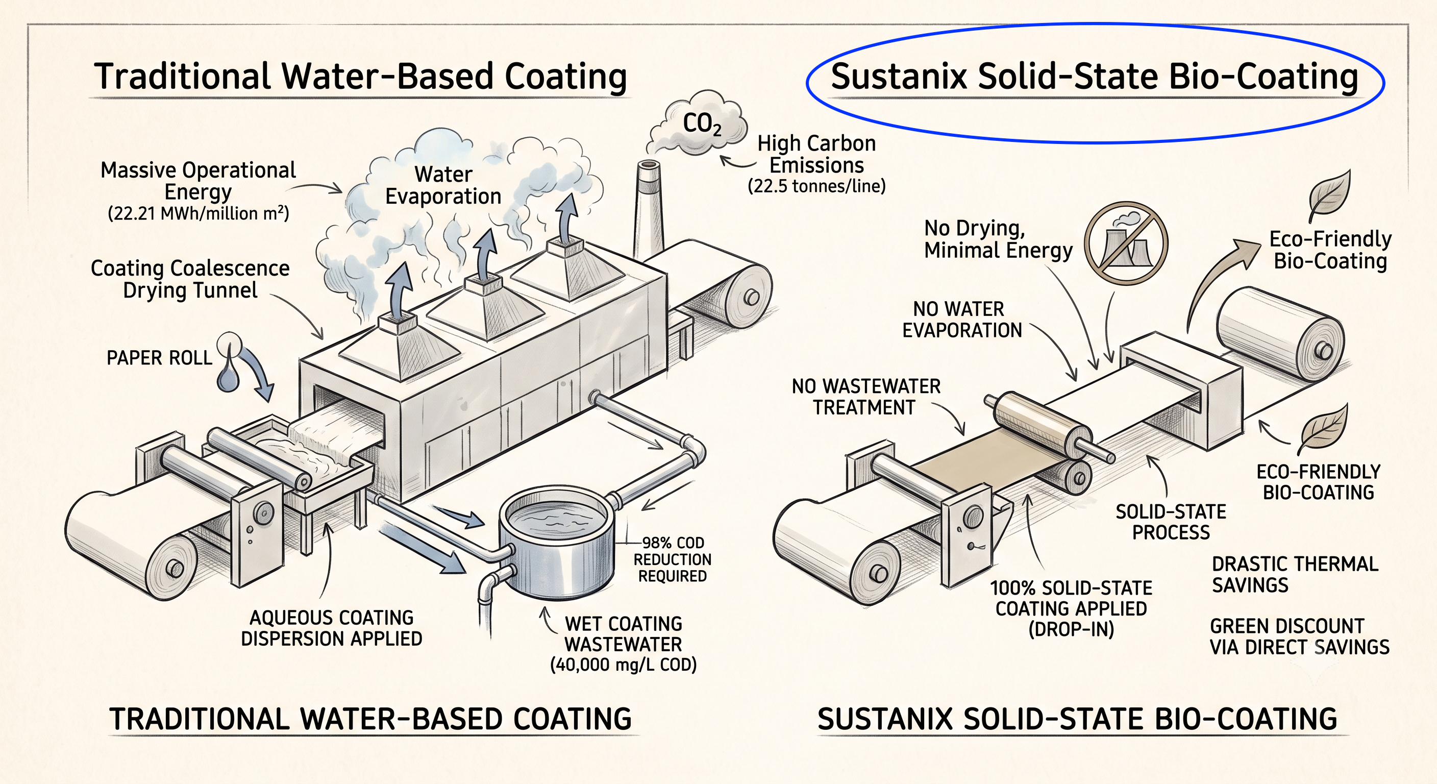 The high cost of water: Is paper packaging industry ready for solid-state coatings